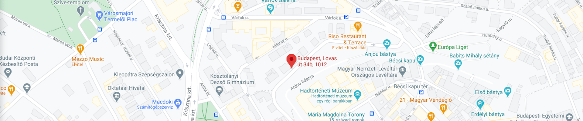 1012 Budapest, Lovas út 34/b.